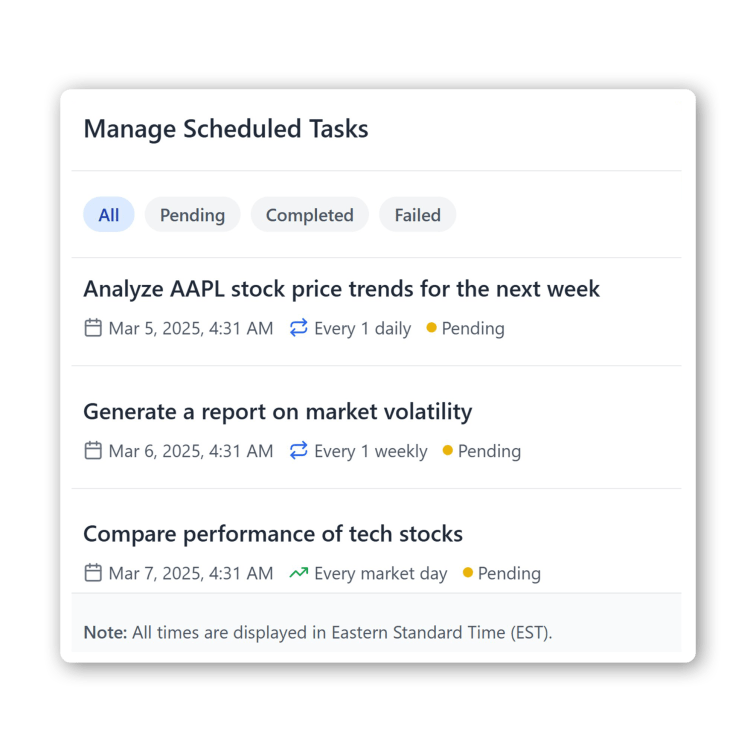 Coach Z task scheduler interface